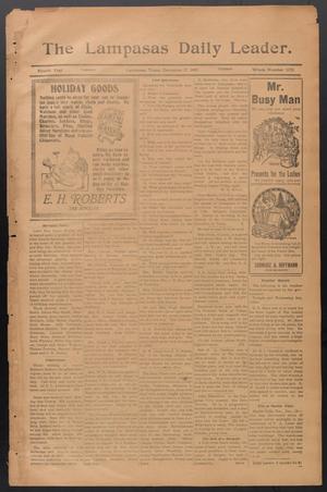 The Lampasas Daily Leader. (Lampasas, Tex.), Vol. 4, No. 1172, Ed. 1 Tuesday, December 17, 1907