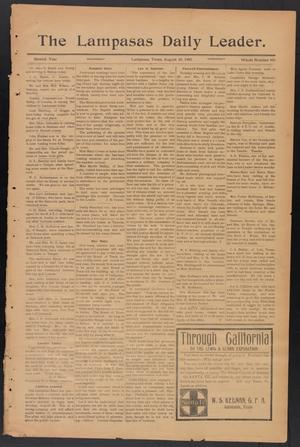 The Lampasas Daily Leader. (Lampasas, Tex.), Vol. 2, No. 453, Ed. 1 Wednesday, August 23, 1905