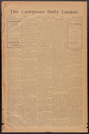 The Lampasas Daily Leader. (Lampasas, Tex.), Vol. 3, No. 878, Ed. 1 Monday, January 7, 1907