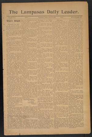 The Lampasas Daily Leader. (Lampasas, Tex.), Vol. 2, No. 407, Ed. 1 Friday, June 30, 1905