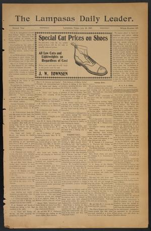 The Lampasas Daily Leader. (Lampasas, Tex.), Vol. 2, No. 429, Ed. 1 Wednesday, July 26, 1905