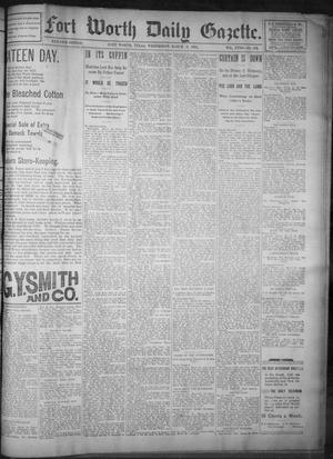 Fort Worth Daily Gazette. (Fort Worth, Tex.), Vol. 18, No. 118, Ed. 1, Wednesday, March 21, 1894