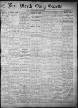 Fort Worth Daily Gazette. (Fort Worth, Tex.), Vol. 17, No. 254, Ed. 1, Friday, July 28, 1893