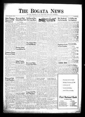 The Bogata News (Bogata, Tex.), Vol. 57, No. 18, Ed. 1 Thursday, February 9, 1967