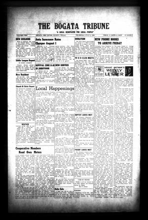 Primary view of object titled 'The Bogata Tribune (Bogata, Tex.), Vol. 2, No. 8, Ed. 1 Thursday, July 9, 1959'.