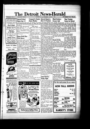 The Detroit News-Herald (Detroit, Tex.), Vol. 14, No. 20, Ed. 1 Thursday, August 14, 1941