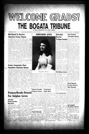 The Bogata Tribune (Bogata, Tex.), Vol. 2, No. 21, Ed. 1 Thursday, October 8, 1959