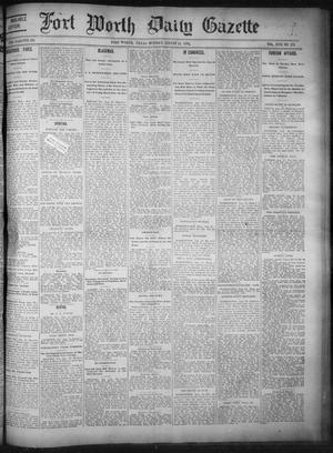Fort Worth Daily Gazette. (Fort Worth, Tex.), Vol. 17, No. 271, Ed. 1, Monday, August 14, 1893