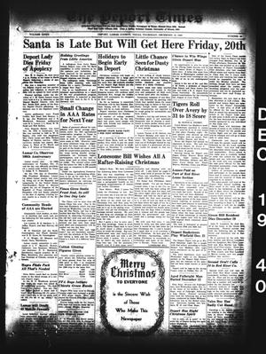 The Deport Times (Deport, Tex.), Vol. 32, No. 46, Ed. 1 Thursday, December 19, 1940