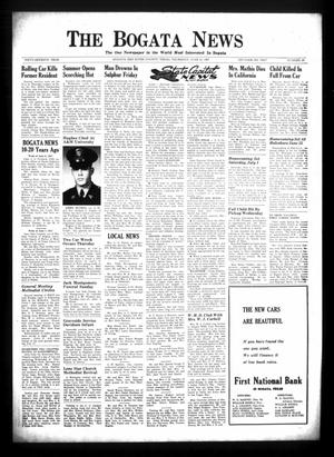 Primary view of object titled 'The Bogata News (Bogata, Tex.), Vol. 57, No. 37, Ed. 1 Thursday, June 22, 1967'.