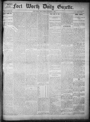 Fort Worth Daily Gazette. (Fort Worth, Tex.), Vol. 17, No. 286, Ed. 1, Friday, September 1, 1893