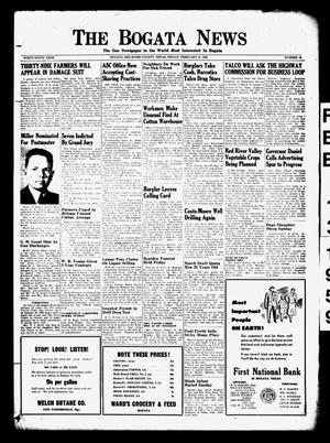 The Bogata News (Bogata, Tex.), Vol. 49, No. 18, Ed. 1 Friday, February 13, 1959