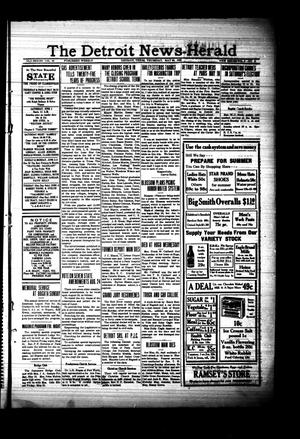 The Detroit News-Herald (Detroit, Tex.), Vol. 8, No. 9, Ed. 1 Thursday, May 30, 1935