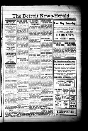 The Detroit News-Herald (Detroit, Tex.), Vol. 8, No. 6, Ed. 1 Thursday, May 9, 1935