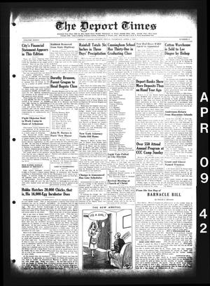 The Deport Times (Deport, Tex.), Vol. 34, No. 9, Ed. 1 Thursday, April 9, 1942