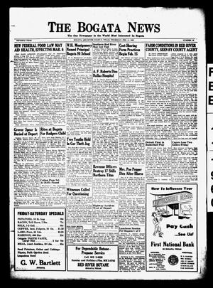 Primary view of object titled 'The Bogata News (Bogata, Tex.), Vol. 50, No. 18, Ed. 1 Thursday, February 11, 1960'.