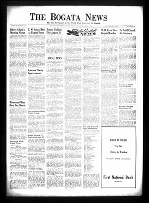 Primary view of object titled 'The Bogata News (Bogata, Tex.), Vol. 57, No. 48, Ed. 1 Thursday, September 7, 1967'.