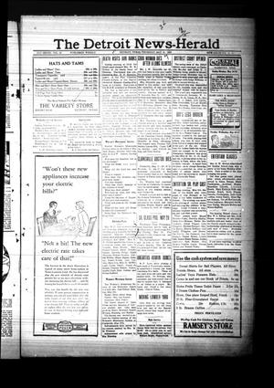 The Detroit News-Herald (Detroit, Tex.), Vol. 6, No. [6], Ed. 1 Thursday, May 11, 1933