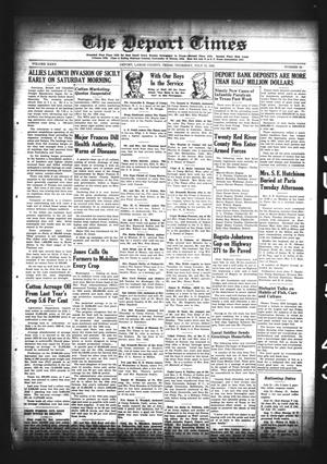 The Deport Times (Deport, Tex.), Vol. 35, No. 23, Ed. 1 Thursday, July 15, 1943