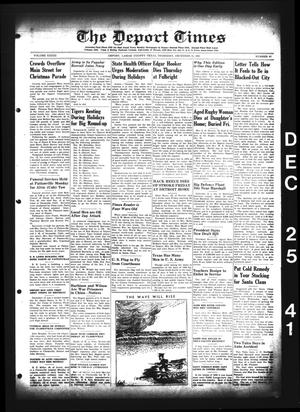 The Deport Times (Deport, Tex.), Vol. 33, No. 47, Ed. 1 Thursday, December 25, 1941