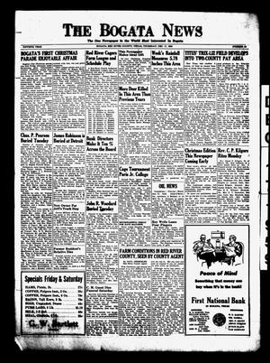 Primary view of object titled 'The Bogata News (Bogata, Tex.), Vol. 50, No. 10, Ed. 1 Thursday, December 17, 1959'.