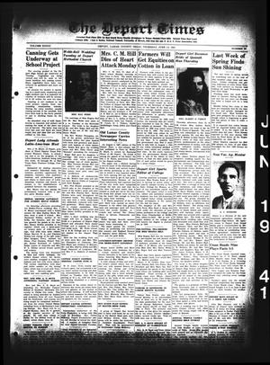 The Deport Times (Deport, Tex.), Vol. 33, No. 20, Ed. 1 Thursday, June 19, 1941