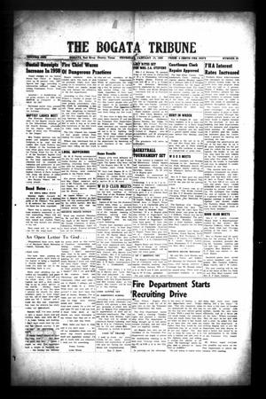 The Bogata Tribune (Bogata, Tex.), Vol. 1, No. 35, Ed. 1 Thursday, January 15, 1959
