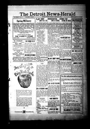 The Detroit News-Herald (Detroit, Tex.), Vol. 5, No. 44, Ed. 1 Thursday, February 2, 1933