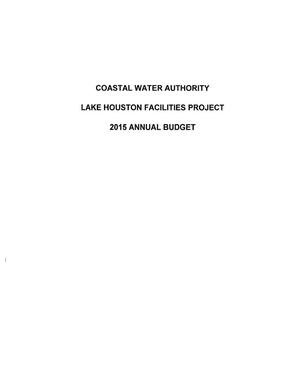 Lake Houston Facilities Project Annual Budget: 2015