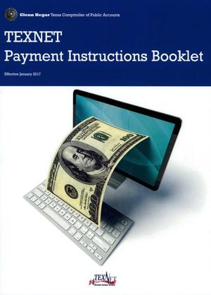 Primary view of object titled 'Texnet Payment Instructions Booklet'.