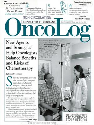 OncoLog, Volume 47, Number 7/8, July/August 2002