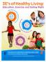 Pamphlet: 3E's of Healthy Living: Education, Exercise and Eating Right