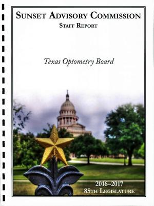 Staff Report: Texas Optometry Board