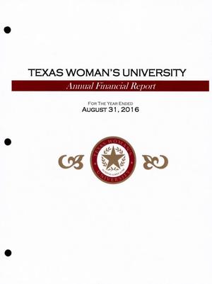 Texas Woman's University Annual Financial Report: 2016