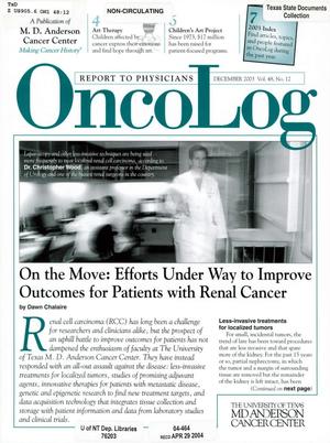 OncoLog, Volume 48, Number 12, December 2003