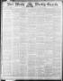 Thumbnail image of item number 1 in: 'Fort Worth Weekly Gazette. (Fort Worth, Tex.), Vol. 12, No. 17, Ed. 1, Thursday, April 3, 1890'.