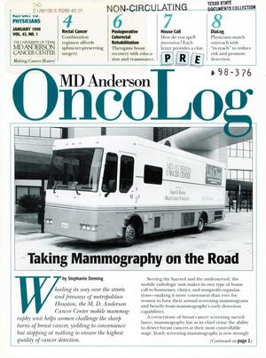 MD Anderson OncoLog, Volume 43, Number 1, January 1998