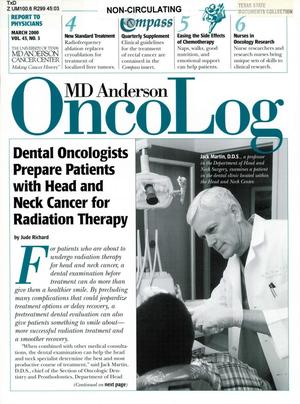 MD Anderson OncoLog, Volume 45, Number 3, March 2000