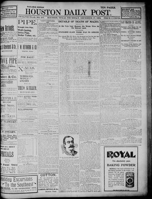 The Houston Daily Post (Houston, Tex.), Vol. TWELFTH YEAR, No. 257, Ed. 1, Thursday, December 17, 1896