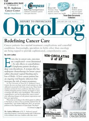 OncoLog, Volume 54, Number 1, January 2009