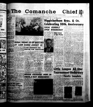 Primary view of object titled 'The Comanche Chief (Comanche, Tex.), Vol. 91, No. 9, Ed. 1 Friday, August 23, 1963'.