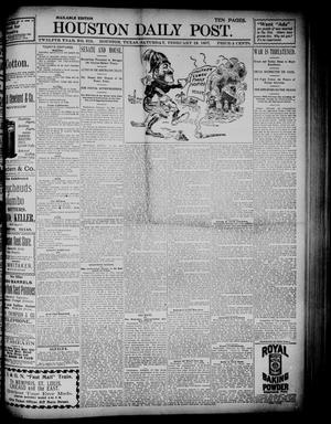 The Houston Daily Post (Houston, Tex.), Vol. TWELFTH YEAR, No. 315, Ed. 1, Saturday, February 13, 1897