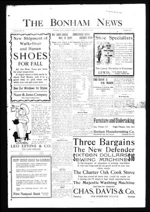 The Bonham News. (Bonham, Tex.), Vol. 47, No. 35, Ed. 1 Friday, August 23, 1912