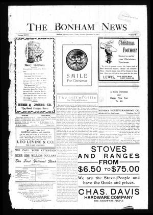 The Bonham News. (Bonham, Tex.), Vol. 47, No. 70, Ed. 1 Tuesday, December 24, 1912