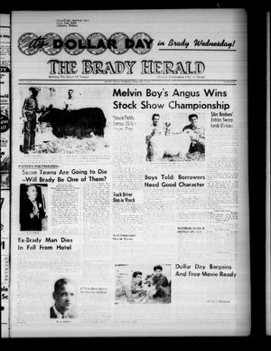 The Brady Herald (Brady, Tex.), Vol. 14, No. 19, Ed. 1 Tuesday, February 5, 1957