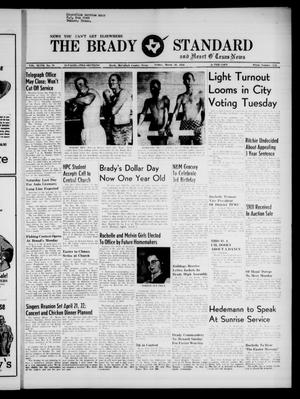 The Brady Standard and Heart O' Texas News (Brady, Tex.), Vol. 47, No. 78, Ed. 1 Friday, March 30, 1956