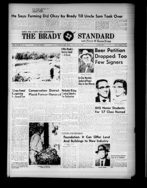 Primary view of object titled 'The Brady Standard and Heart O' Texas News (Brady, Tex.), Vol. 48, No. 32, Ed. 1 Friday, May 3, 1957'.
