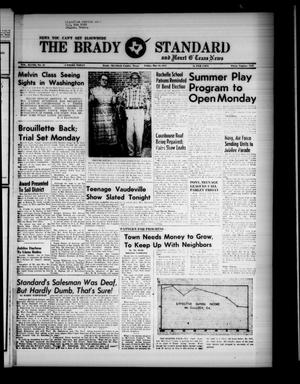 Primary view of object titled 'The Brady Standard and Heart O' Texas News (Brady, Tex.), Vol. 48, No. 36, Ed. 1 Friday, May 31, 1957'.