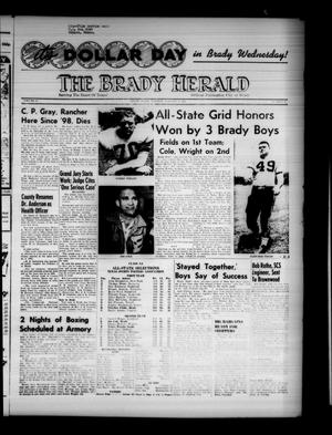 The Brady Herald (Brady, Tex.), Vol. 14, No. 15, Ed. 1 Tuesday, January 8, 1957