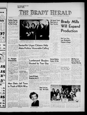 The Brady Herald (Brady, Tex.), Vol. 13, No. 28, Ed. 1 Tuesday, March 20, 1956